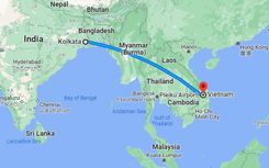 Kolkata To Vietnam Distance Determining The Miles For Your Asian